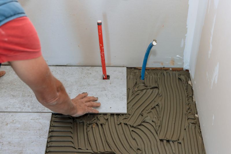 Grout Installation detail