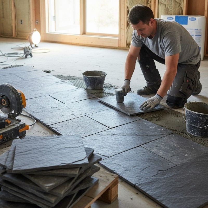 Grout Installation detail