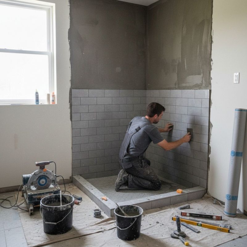 Shower Tiling Service detail
