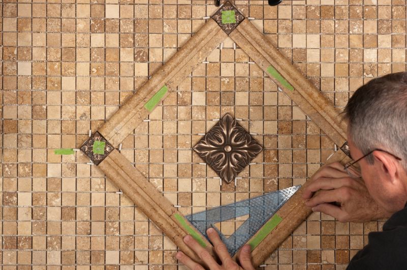 Tile Backsplash Installation detail