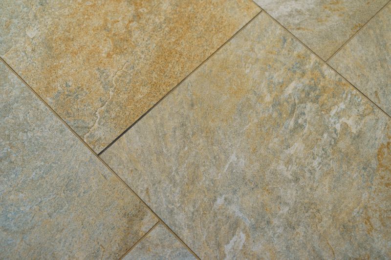 Travertine Floor Installation detail