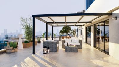 Veranda Tile Installation detail