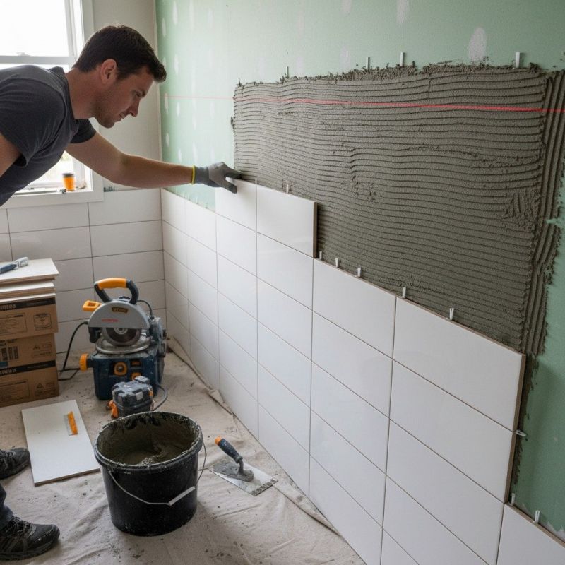Wall Tiles Replacement detail